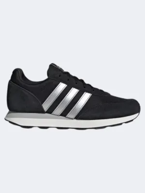 Adidas Run 60S 3 Women Sportswear Shoes Black/Silver/White