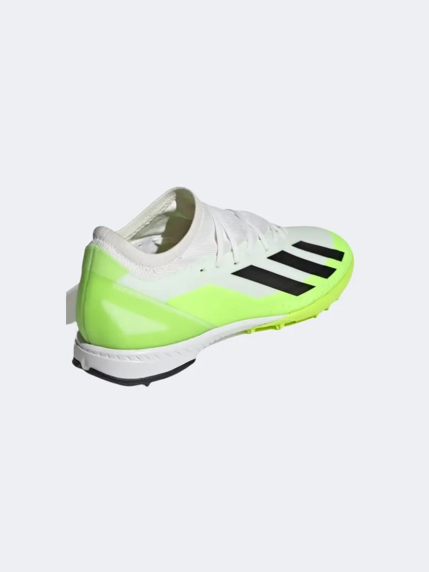 Adidas X Crazyfast.3 Men Turf Shoes Cloud White /Lemon