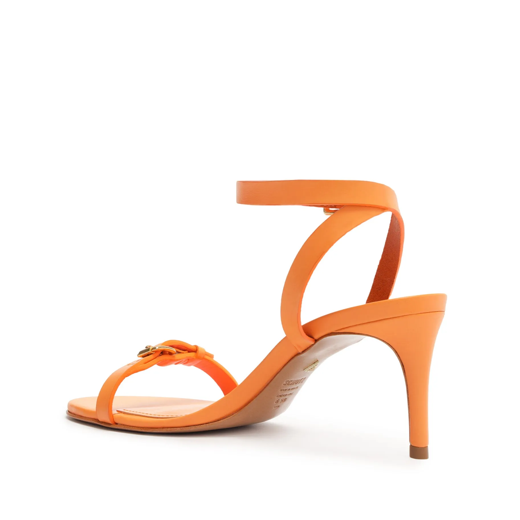 Aurora Mid Stiletto Leather Sandal