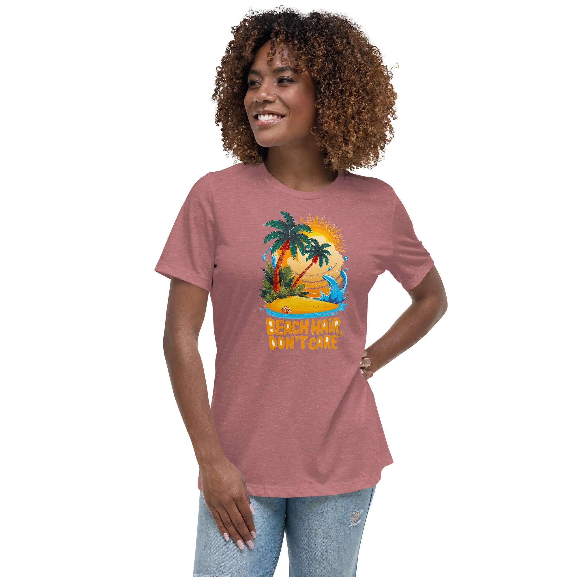 Beach hair Don't care - Women's Relaxed T-Shirt