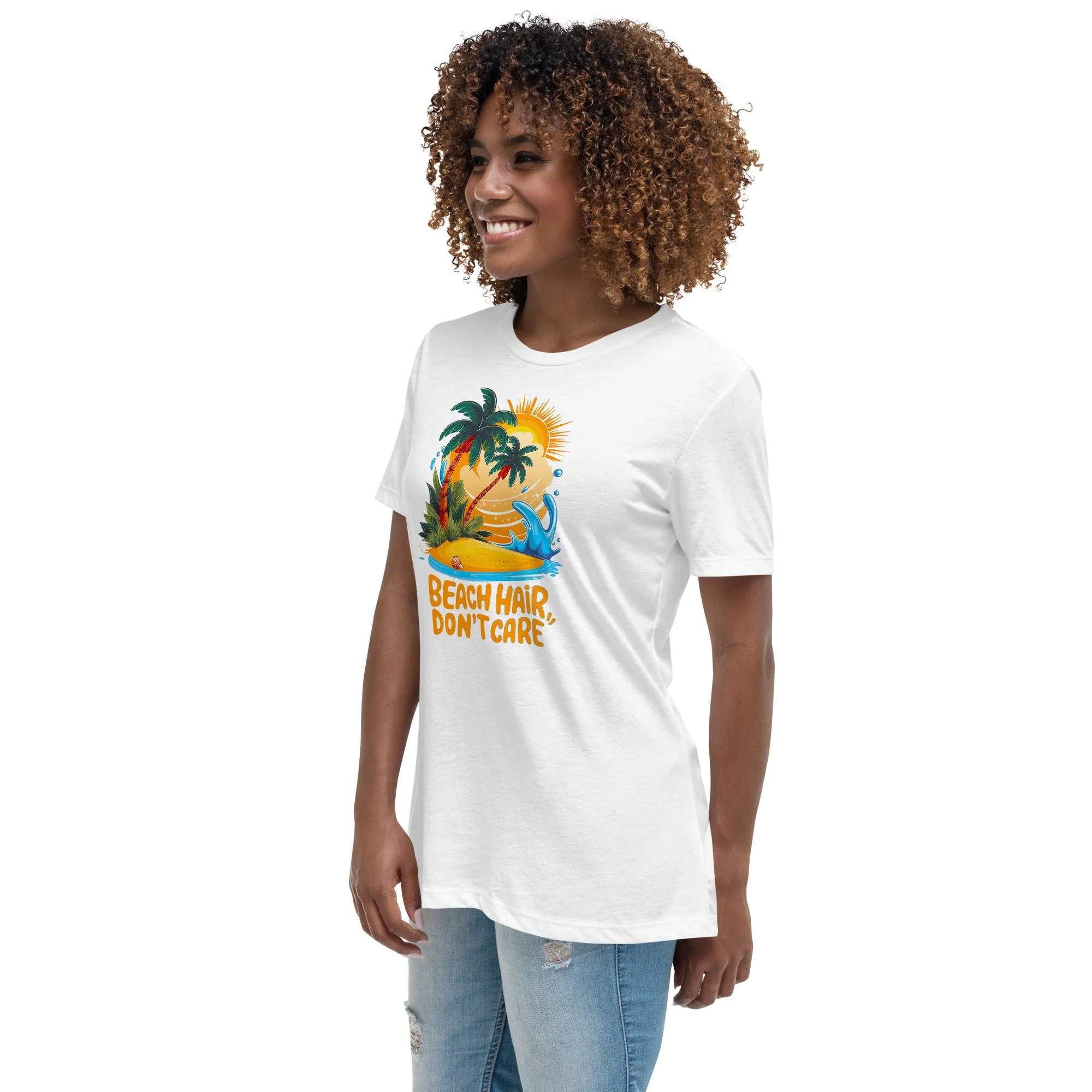 Beach hair Don't care - Women's Relaxed T-Shirt