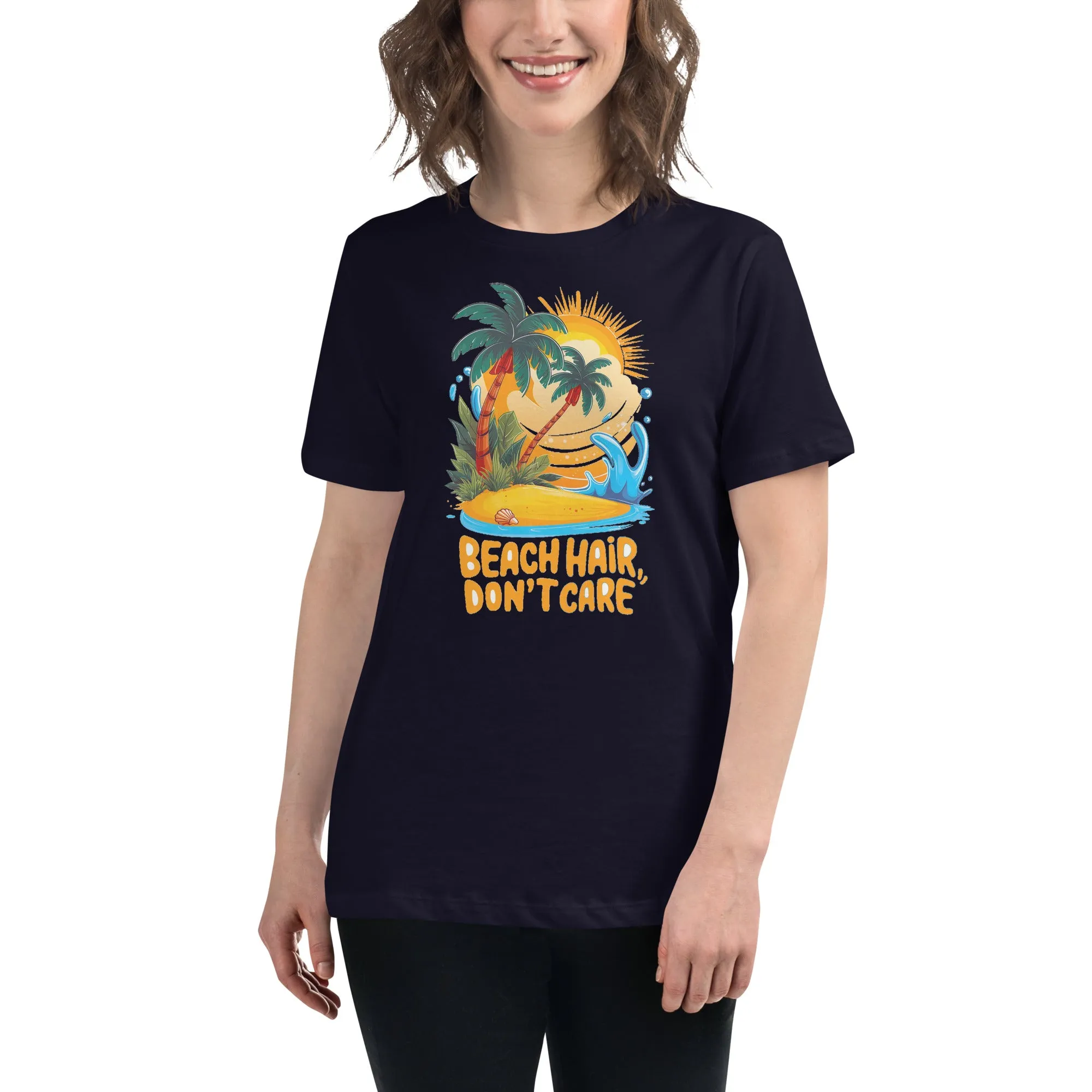 Beach hair Don't care - Women's Relaxed T-Shirt