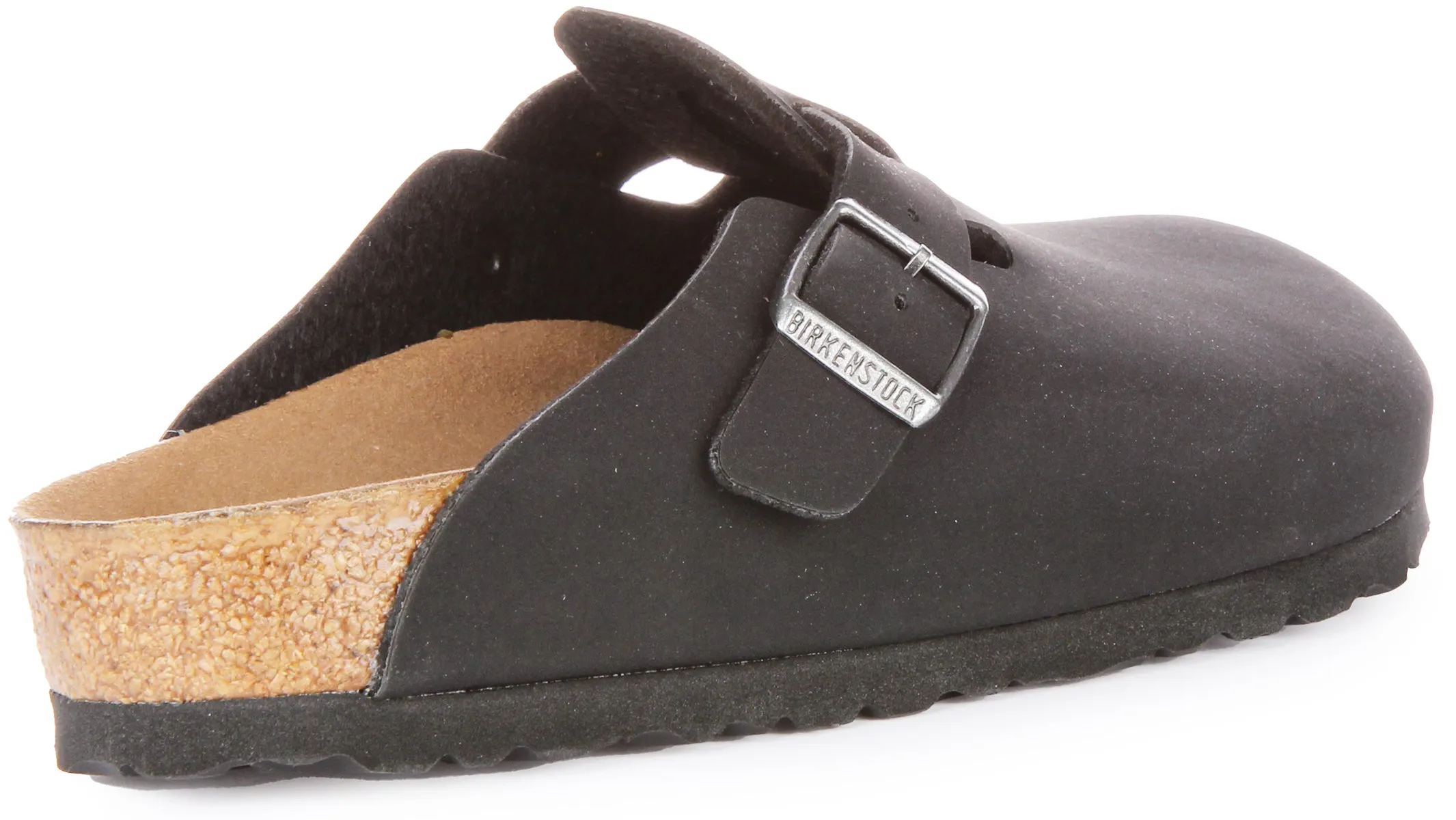 Birkenstock Boston BFBCIn Black | Regular Fit