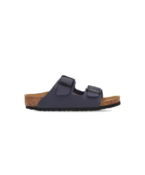 Birkenstock Kids Arizona BirkiBuc Navy Sandals