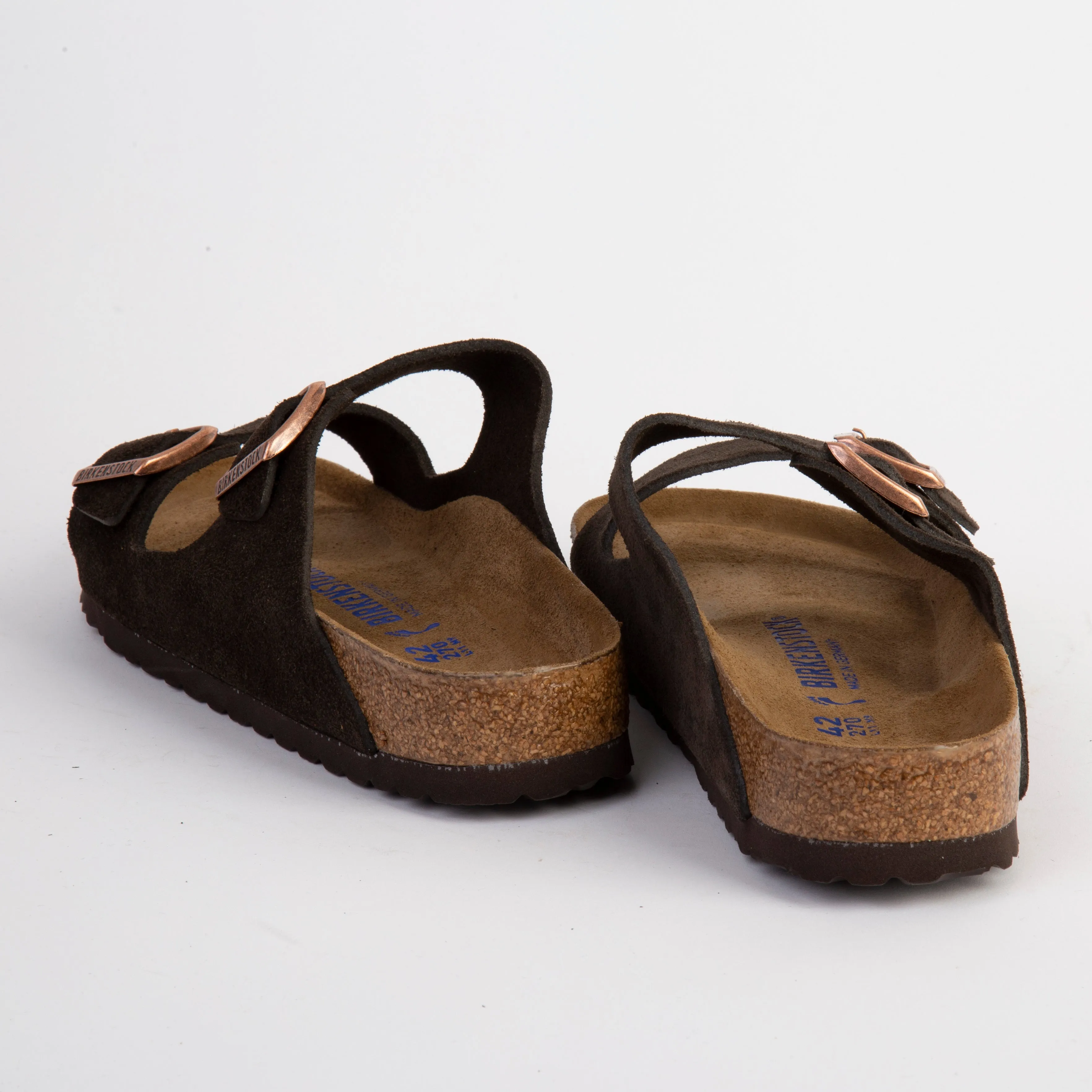 BIRKENSTOCK SANDALS - ARIZONA BS NARROW FIT - MOCHA