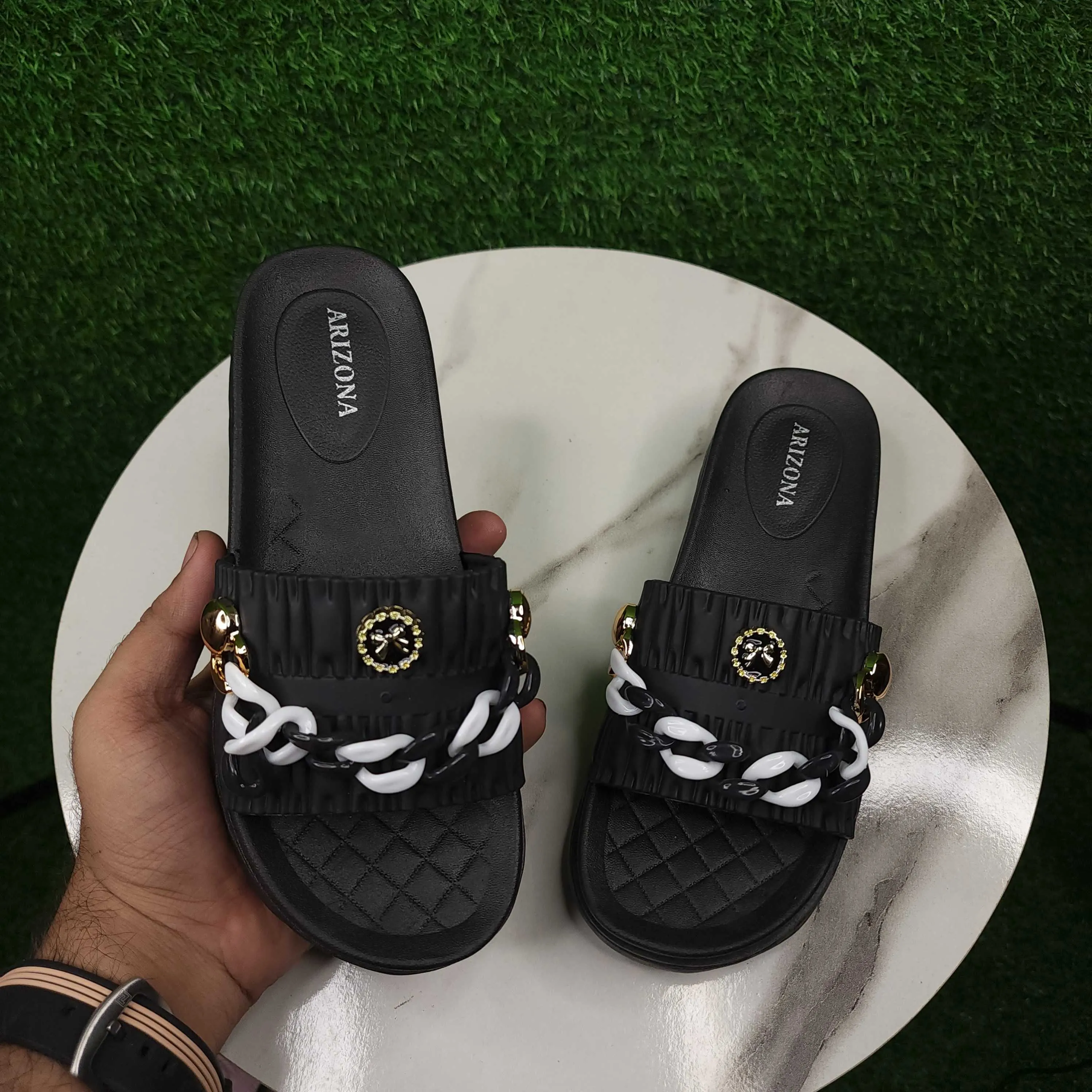 Black Chain Slides