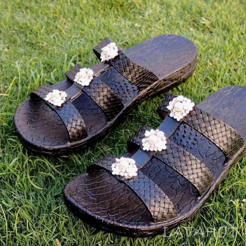 Black Jaya Pearl Jandals® - Pali Hawaii