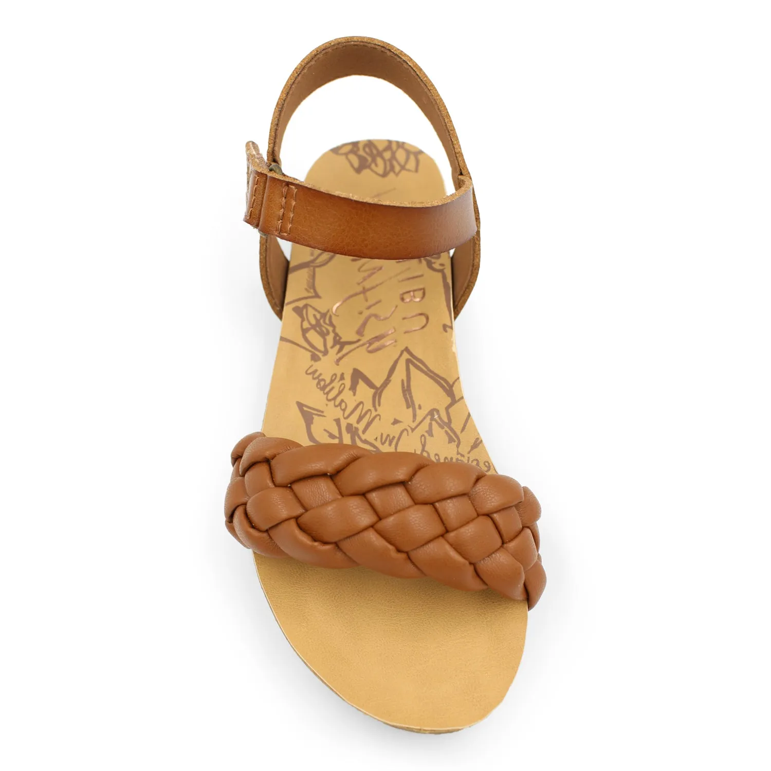 Blowfish Kid's Gaita-K Braided Strap Sandal - Scotch Mandala Dyecut