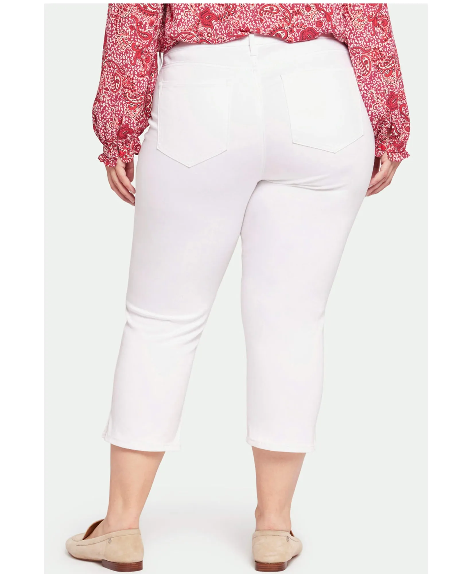 Chloe Capri Pants | Optic White