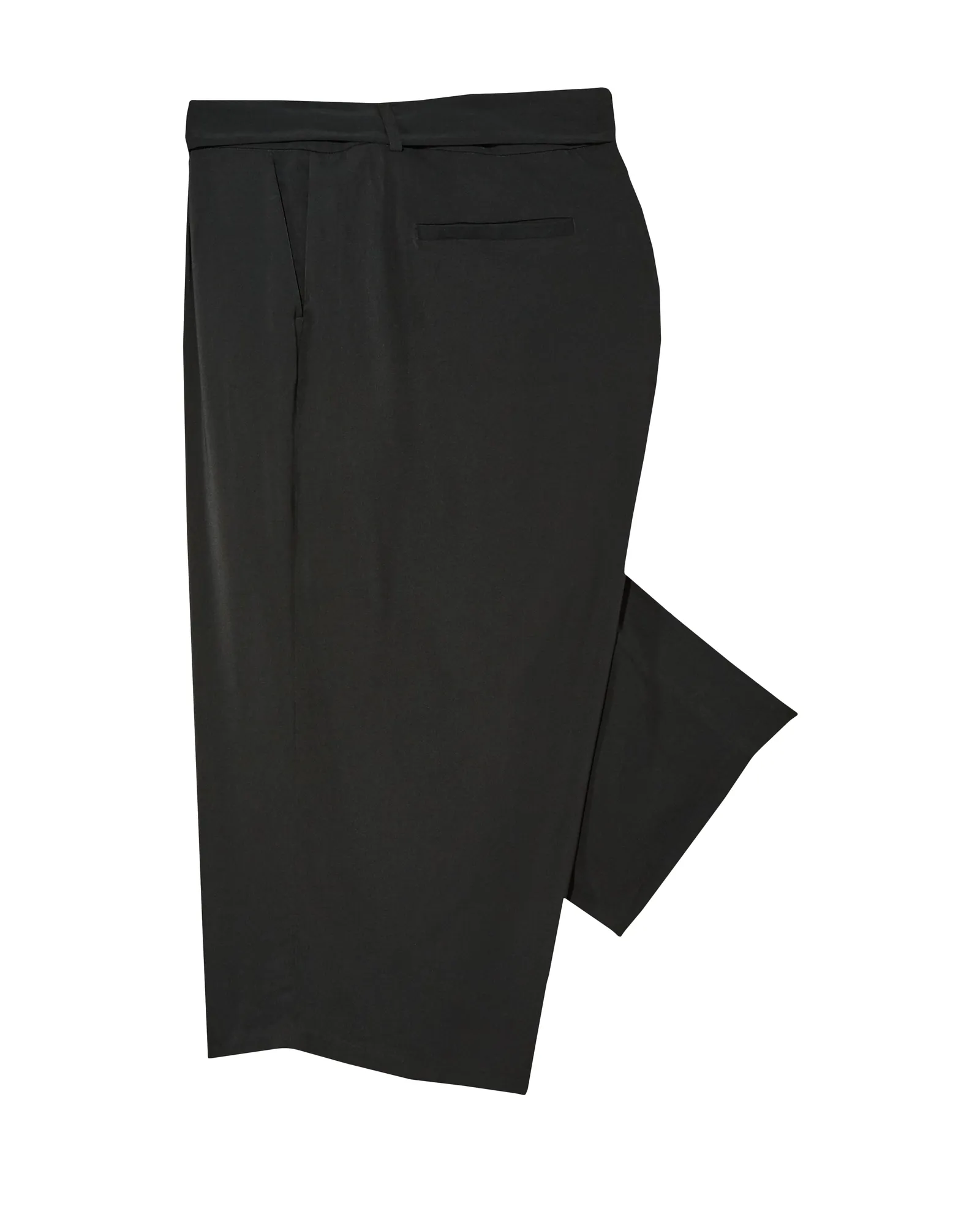 Dulcie Tie Belted Capri | Black