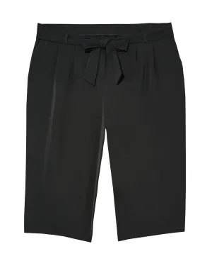 Dulcie Tie Belted Capri | Black