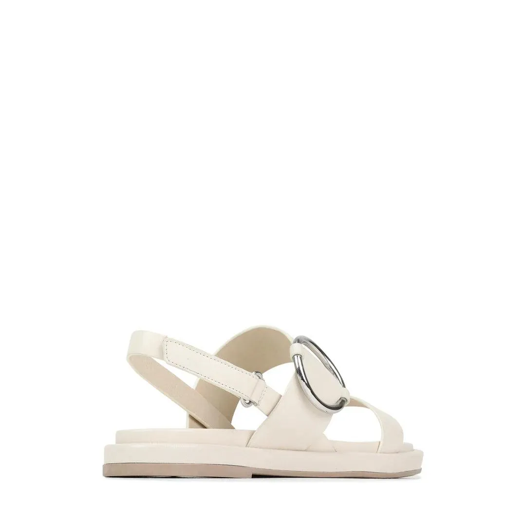 EOS Ringlet Sandal in Bone Leather