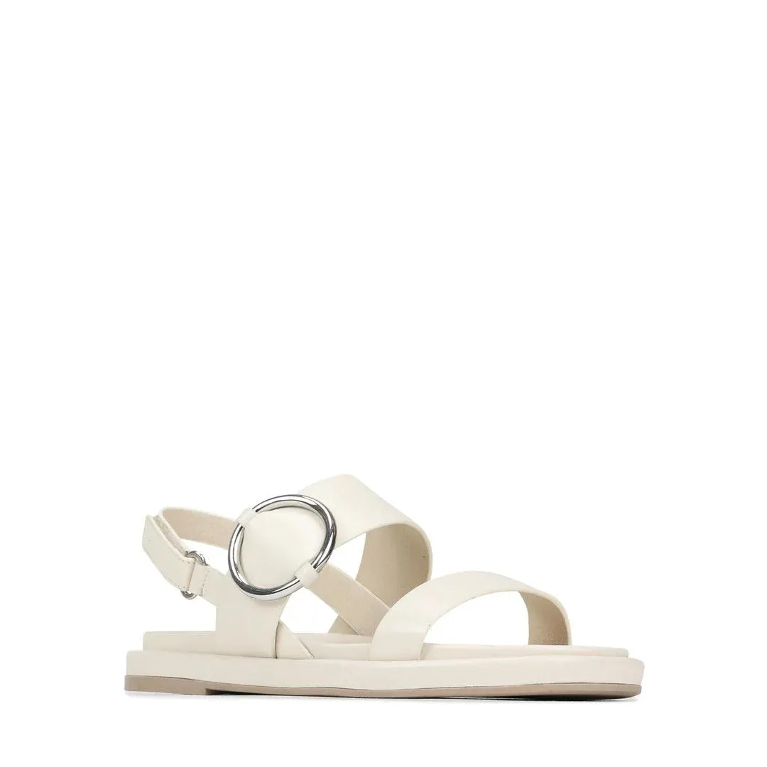 EOS Ringlet Sandal in Bone Leather