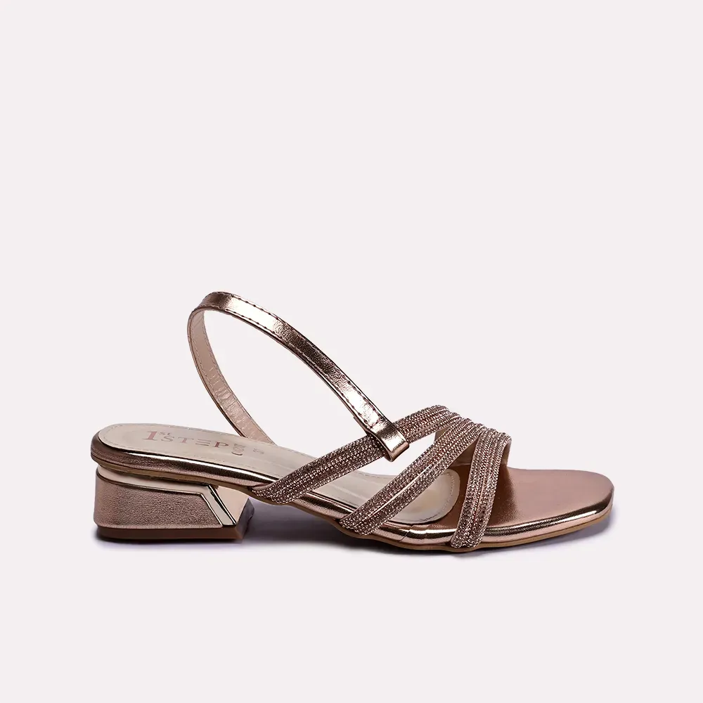 Gena Peach Fancy Sandals 0421092