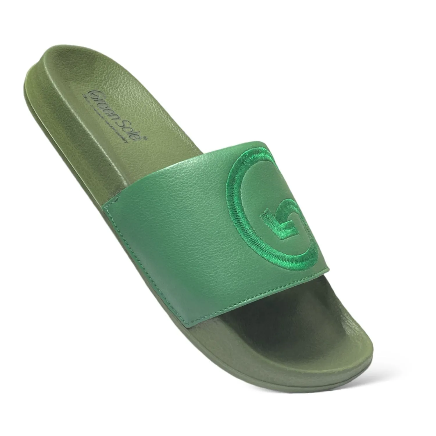 GREENSOLE SLIDER NATURAL GREEN MENS SLIDER - Green