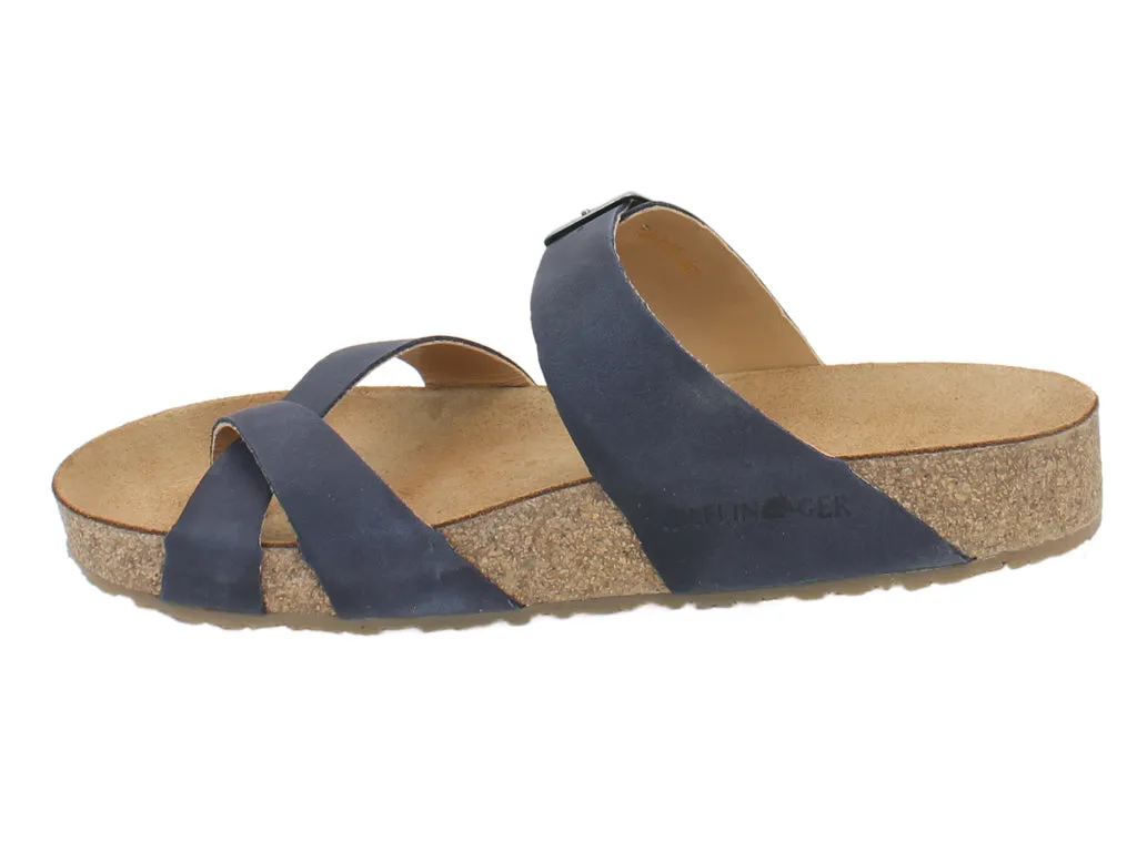 Haflinger Sandals Juno Marine