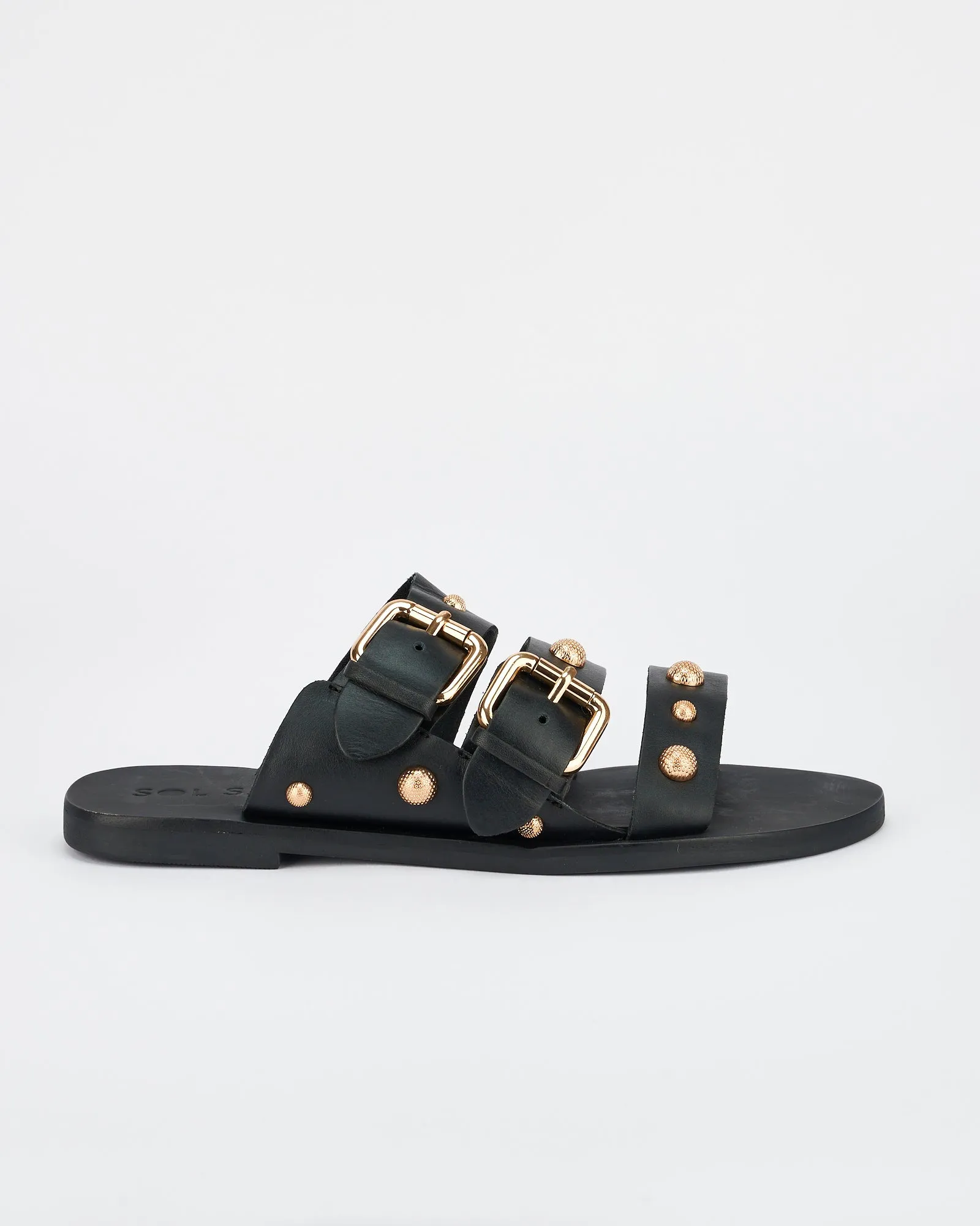 Hvar Slide Black/Gold