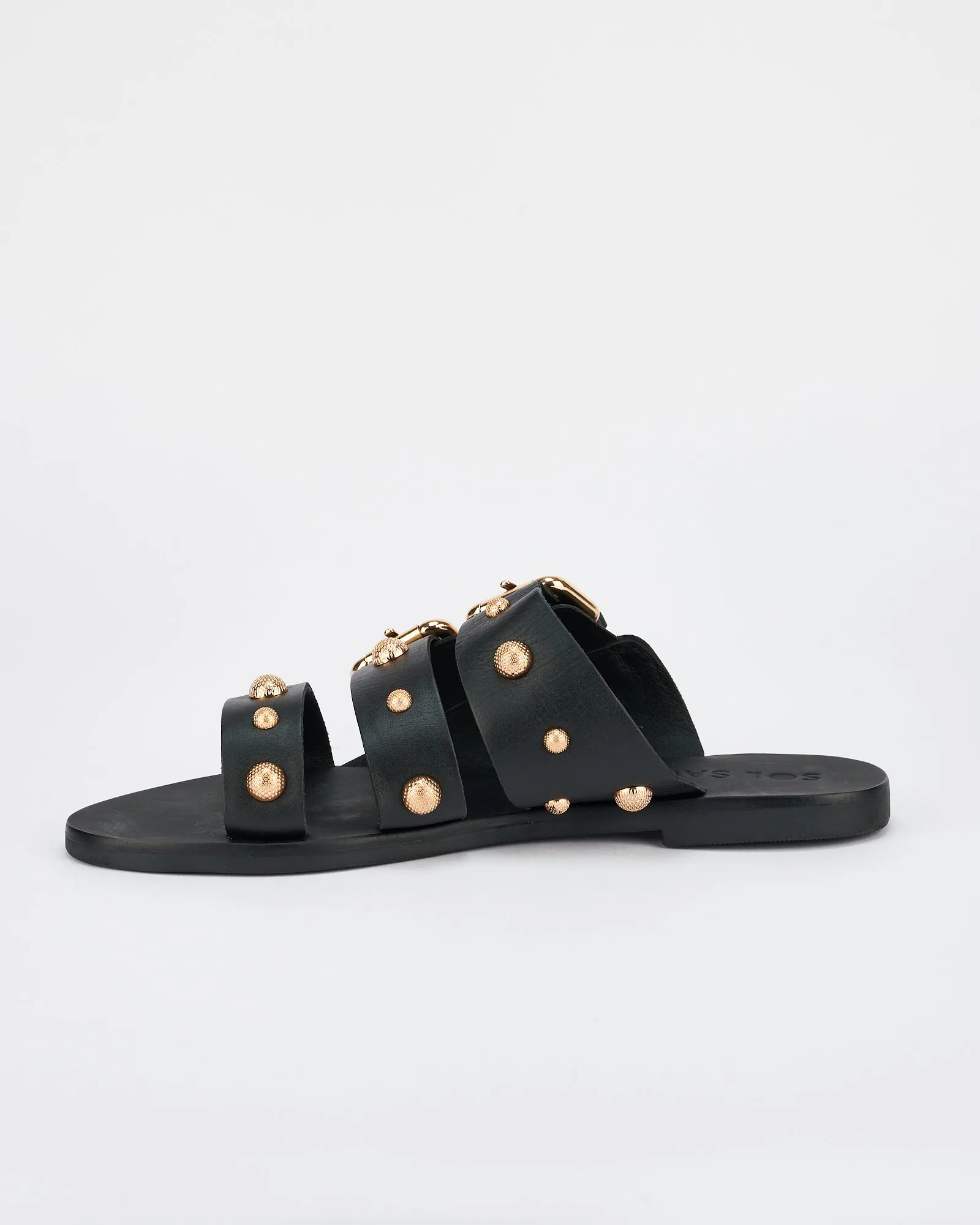 Hvar Slide Black/Gold