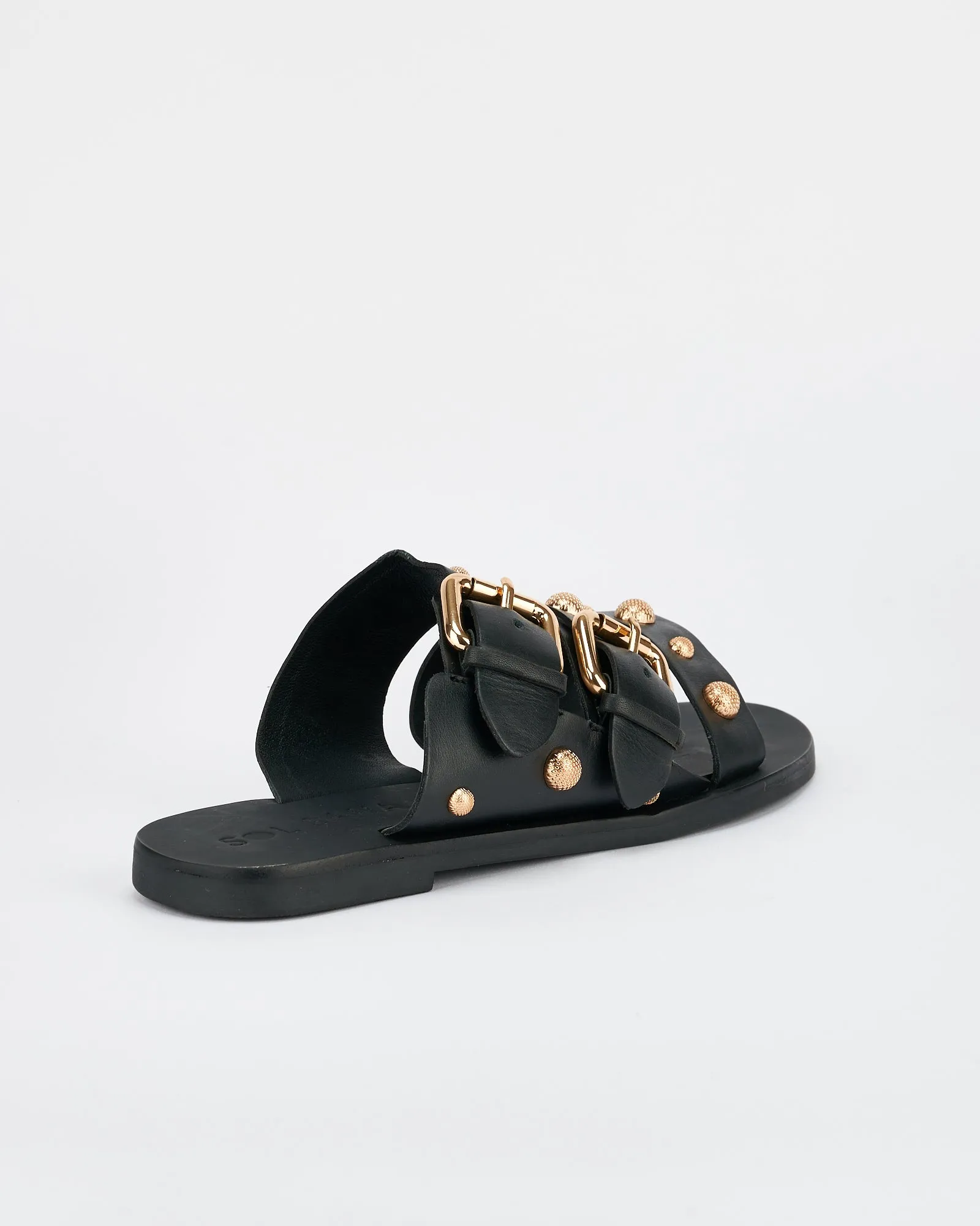 Hvar Slide Black/Gold