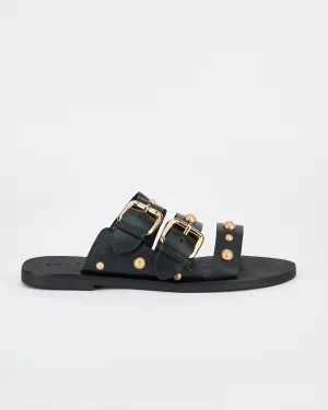 Hvar Slide Black/Gold