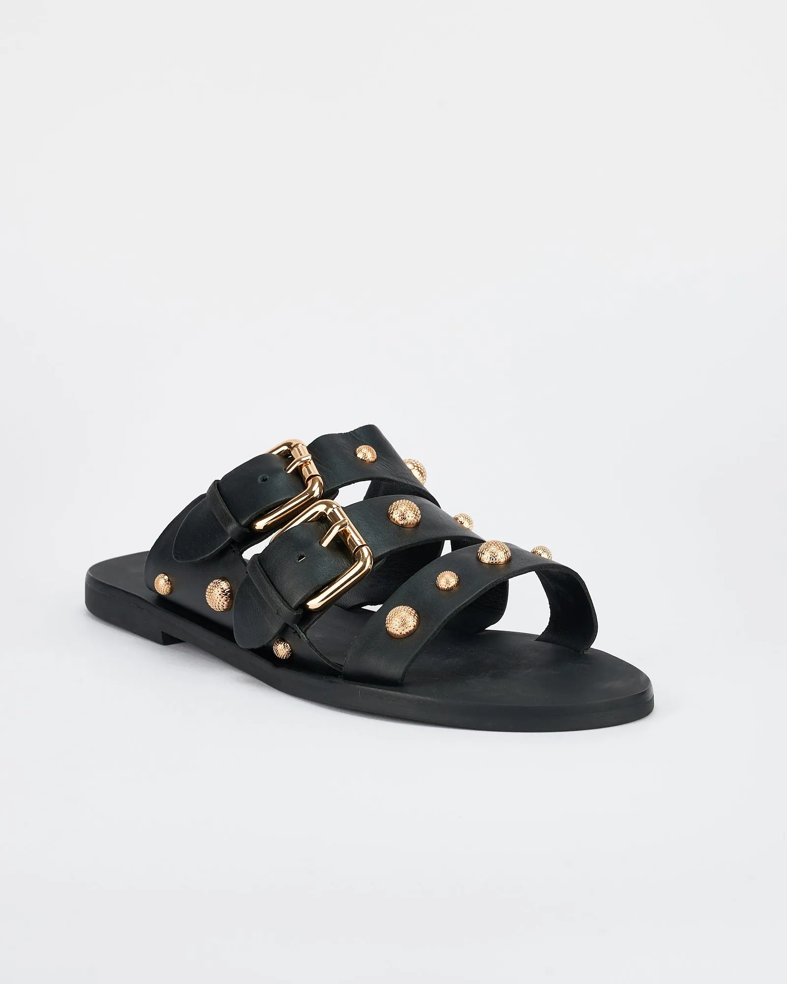 Hvar Slide Black/Gold