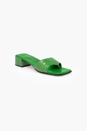 Intense Green Jacoba Sandal