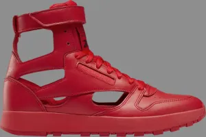 Maison margiela x classic leather tabi high 'vector red' Reebok sneakers, red