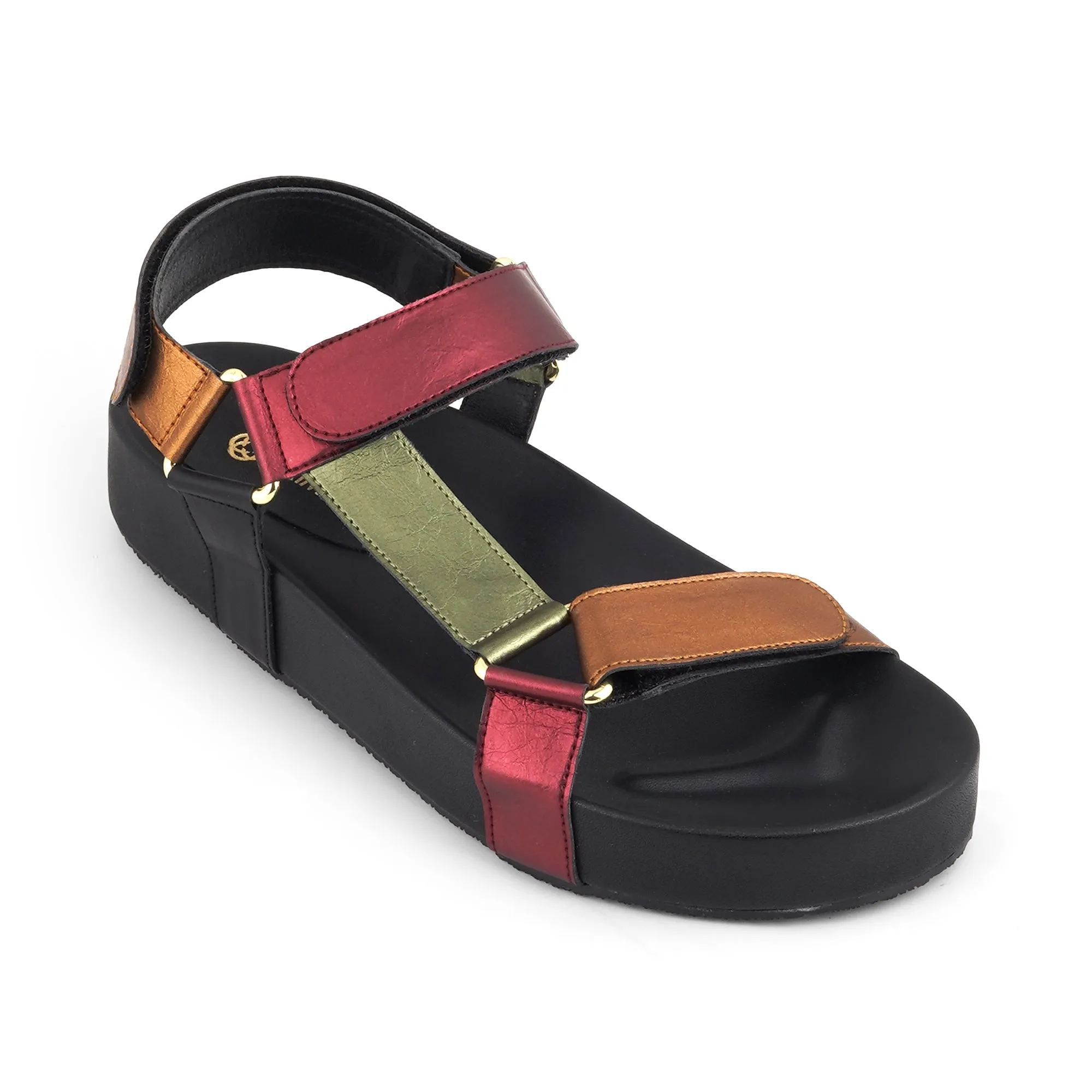 MEERA- BLACK SANDALS