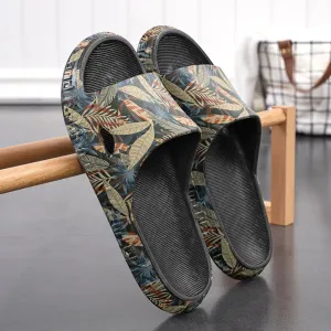 Men Beach Sandals Summer Male Casual Flat Non-slip Breathable Slippers - MSL50272