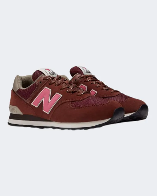 New Balance 574 Men Lifestyle Espadrilles Brown/Pink U574Gr2-D