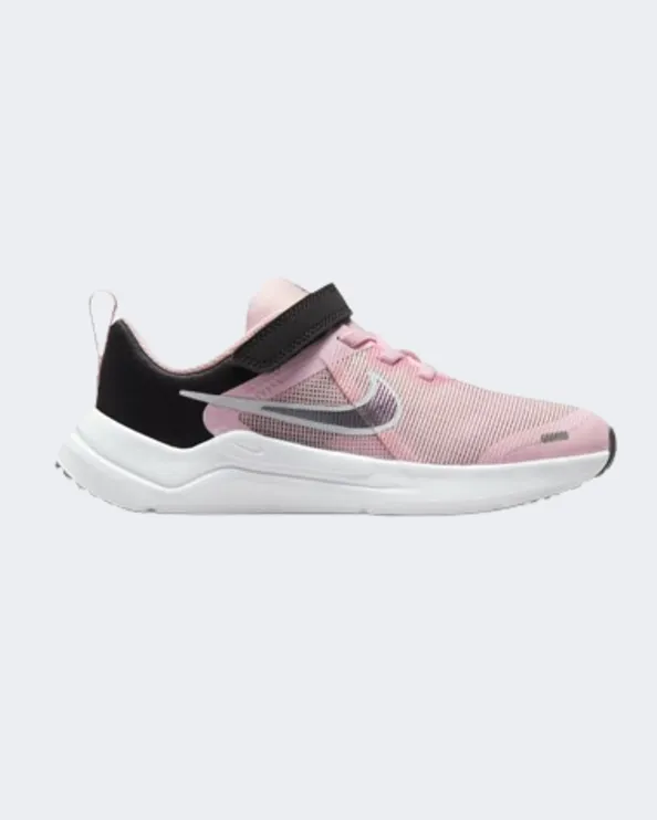 Nike Downshifter 12 Ps-Girls Running Shoes Pink/Black Dm4193-600