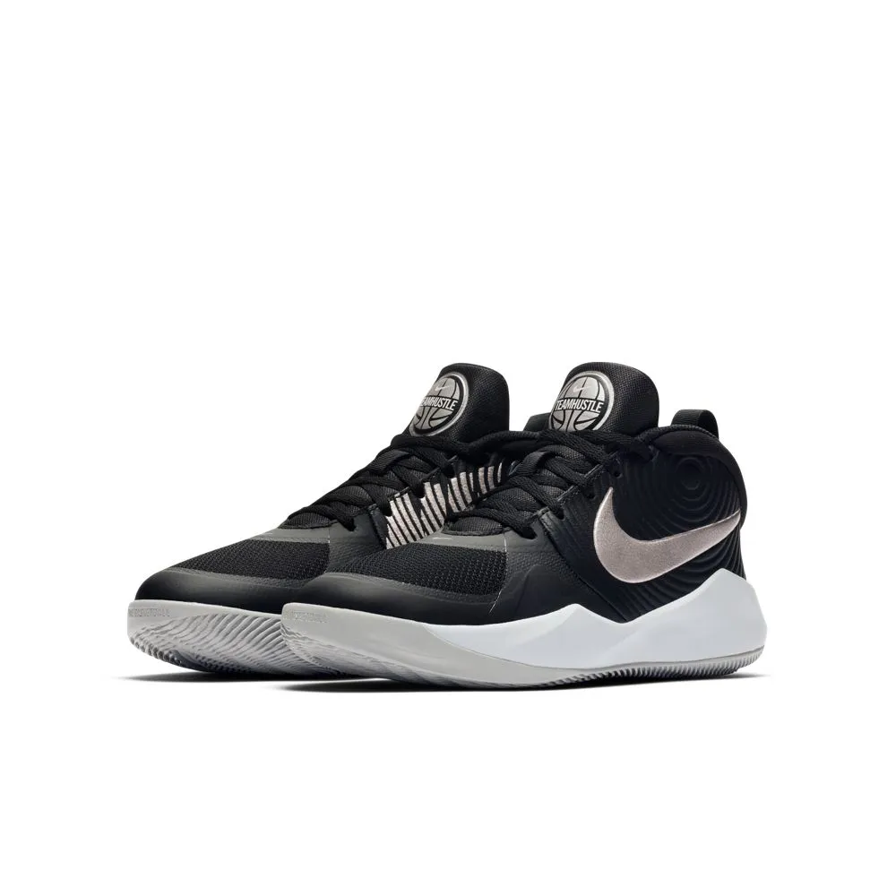 Nike Footwear Shoes Aq4224-001 Team Hustle D 9 (Gs) BASKETBALL GS Black