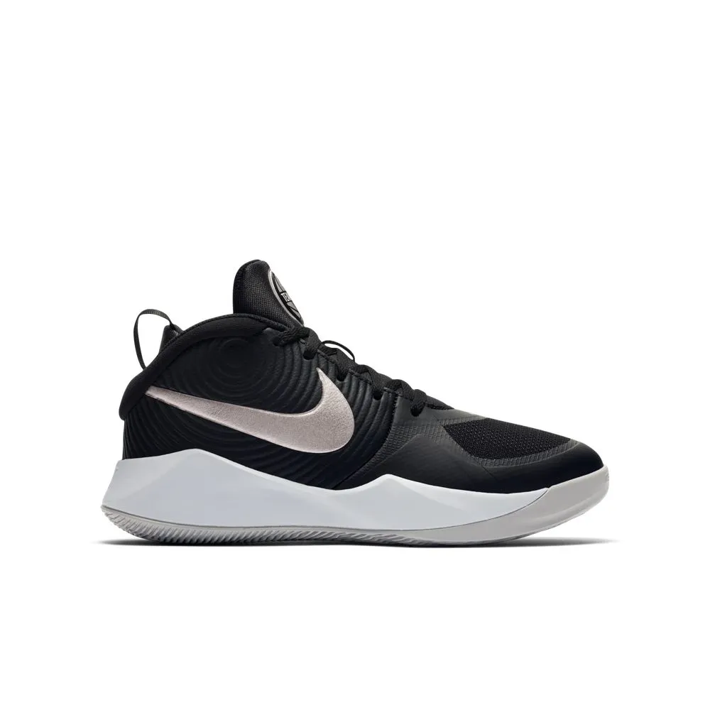 Nike Footwear Shoes Aq4224-001 Team Hustle D 9 (Gs) BASKETBALL GS Black