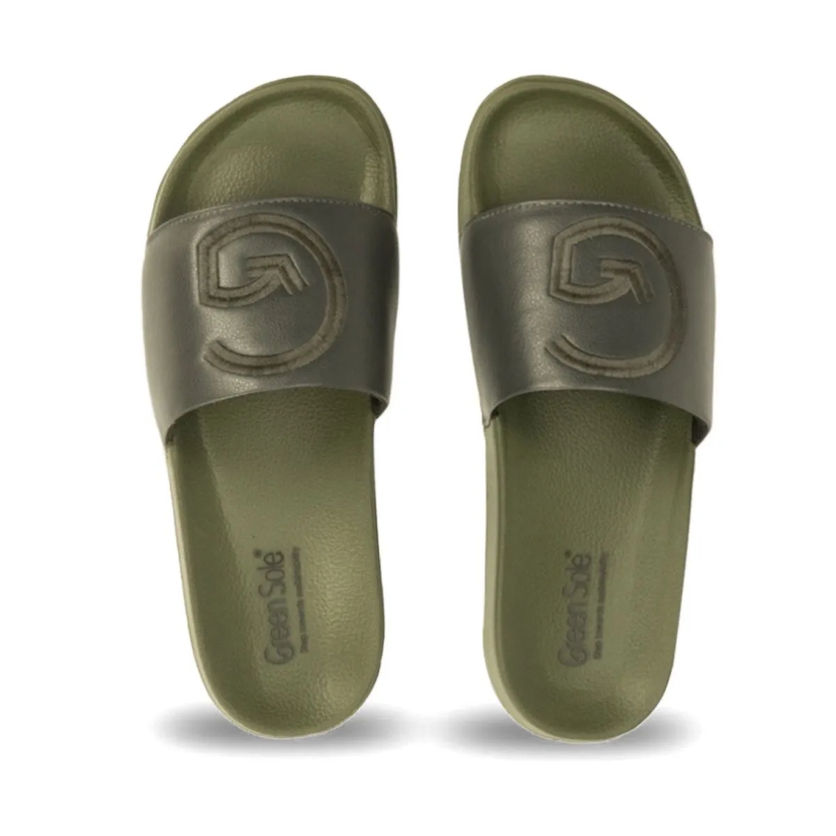 Olive Mens Slider | Made with Recycled Materials