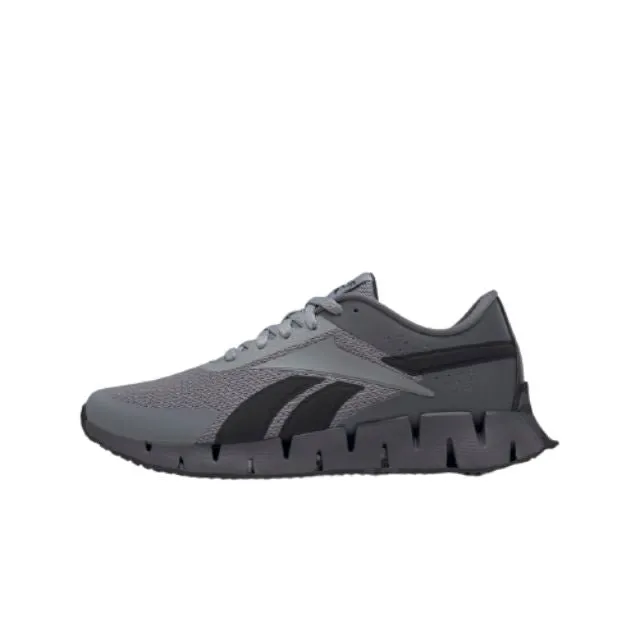 Reebok Zig Dynamica 2 Men Running Shoes Grey / Core Black