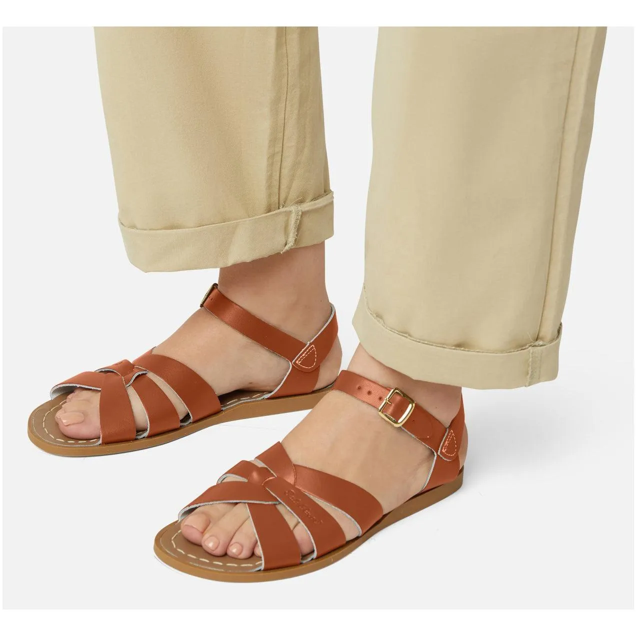 Saltwater Original Sandals - Tan - Adult