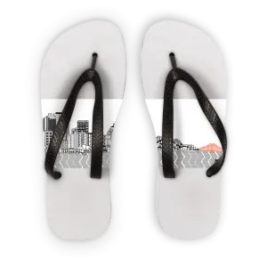 San Francisco Towel Adult Flip Flops