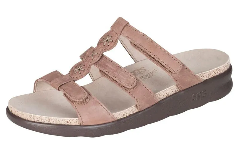 SAS Women's Naples Slide Sandal PRALINE