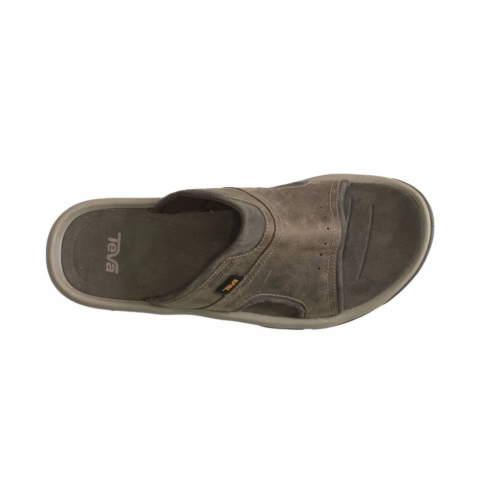 Teva Langdon Slide Walnut Flip Flops