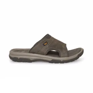 Teva Langdon Slide Walnut Flip Flops