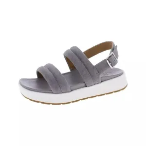 UGG - LYNNDEN GRAY SUEDE SANDALS **FREE SHIPPING**