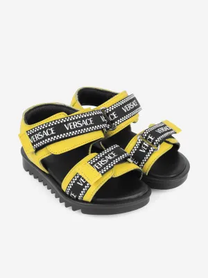 Versace Boys Leather Sandals